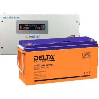 Система резервирования Энергия Pro+Delta 1200Вт/150А*ч DELTA 12249