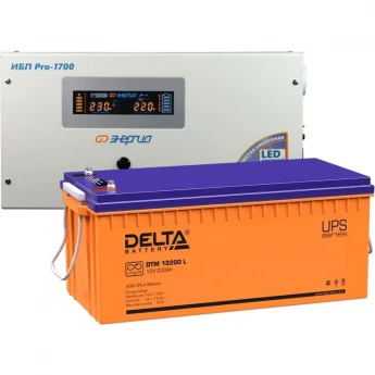Система резервирования Энергия Pro+Delta 1200Вт/200А*ч DELTA 12250