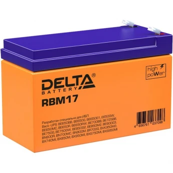 Аккумулятор DELTA RBM17 17080