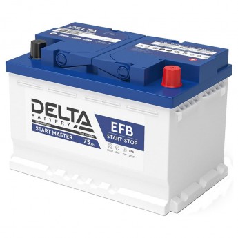 Аккумулятор DELTA Start Master EFB 1275 17402