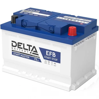 Аккумулятор DELTA Start Master EFB 1275 17402