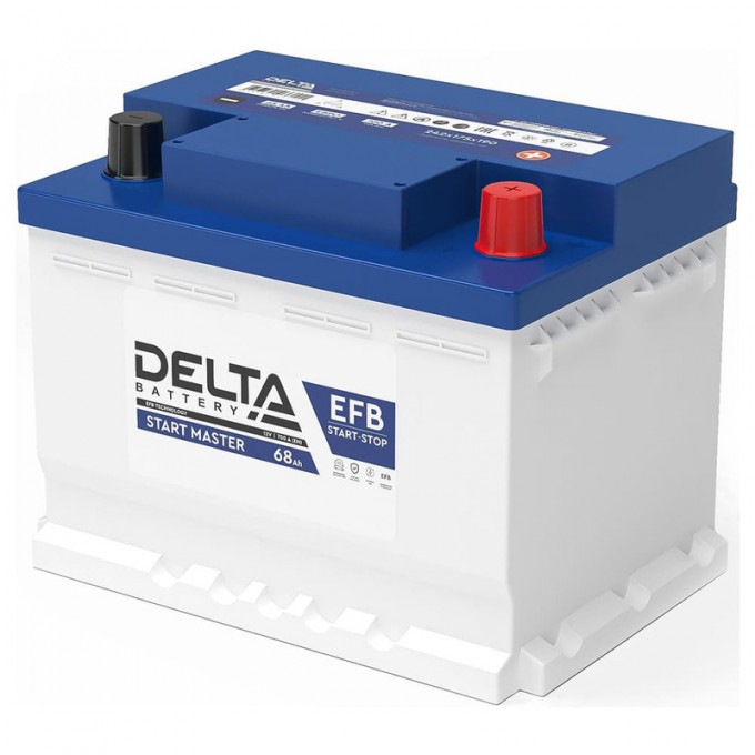 Аккумулятор DELTA Start Master EFB 1268 17403