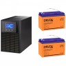Комплект ИБП ELTENA E 1000LT + Аккумулятор DELTA DTM 12100L*2шт 2751