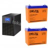 Комплект ИБП ELTENA E 1000LT + Аккумулятор DELTA DTM 1275L*2шт 2753