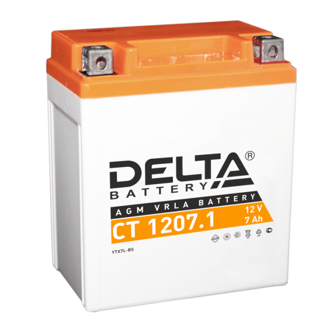 Аккумулятор DELTA CT 1207.1 559