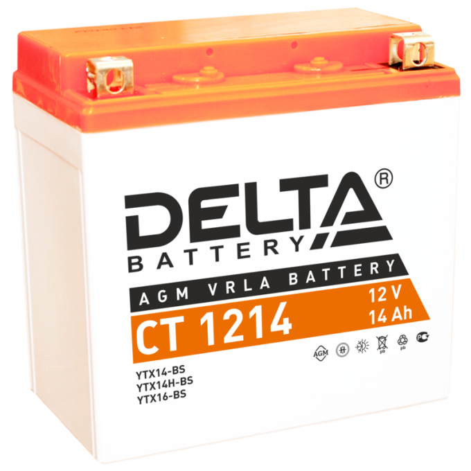 Аккумулятор DELTA CT 1214 570
