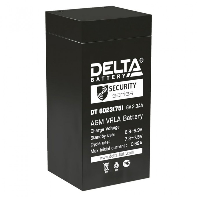 Аккумулятор DELTA DT 6023 604