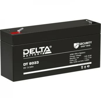 Аккумулятор DELTA DT 6033 (125) 608