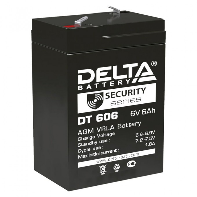 Аккумулятор DELTA DT 606 610