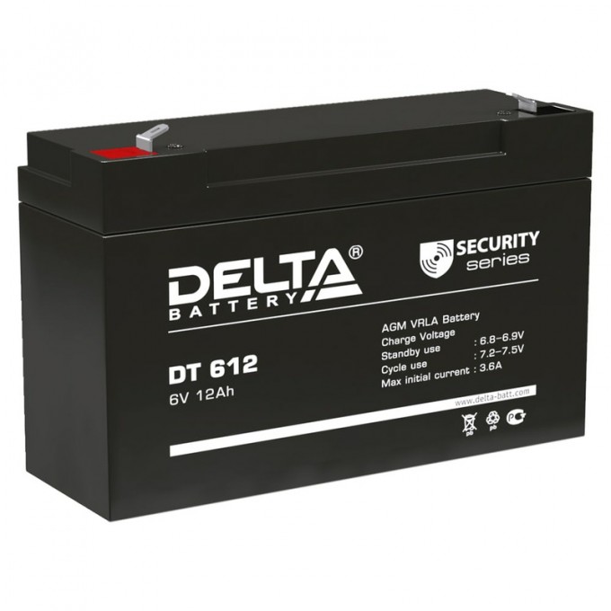 Аккумулятор DELTA DT 612 611