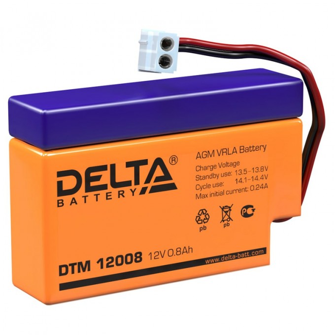 Аккумулятор DELTA DTM 12008 612