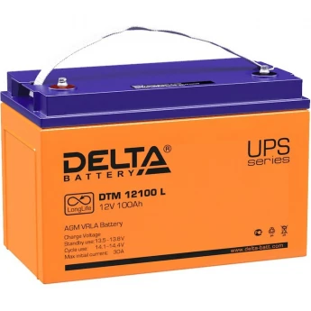 Аккумулятор DELTA DTM 12100 L 621