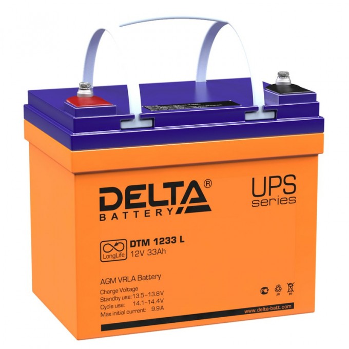 Аккумулятор DELTA DTM 1233 L 636