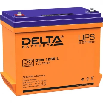 Аккумулятор DELTA DTM 1255 L 640