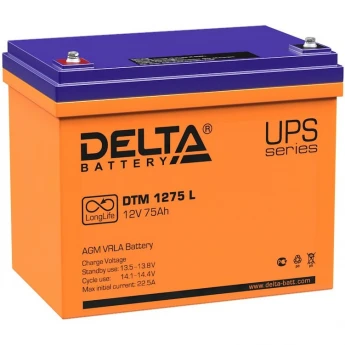 Аккумулятор DELTA DTM 1275 L 644
