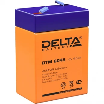 Аккумулятор DELTA DTM 6045 648