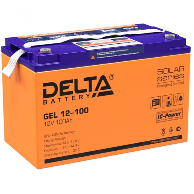 Аккумулятор DELTA GEL 12-100 673