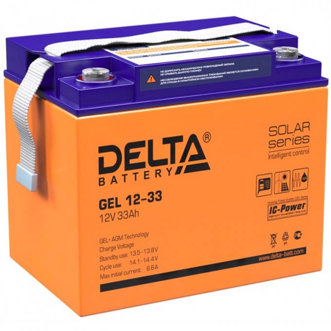 Аккумулятор DELTA GEL 12-33 680