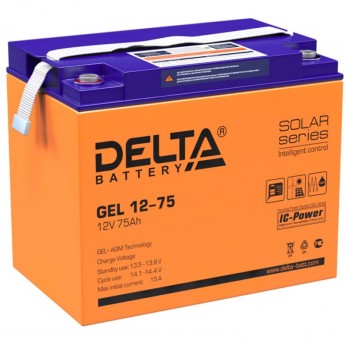 Аккумулятор DELTA GEL 12-75 684