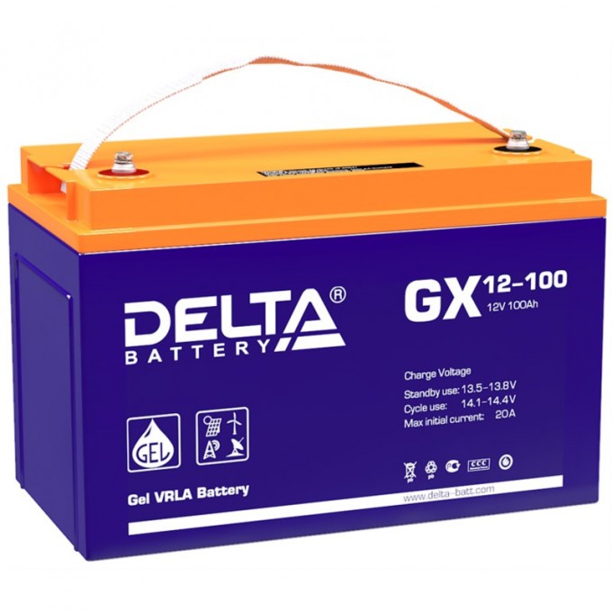 Аккумулятор DELTA GX 12-100 686