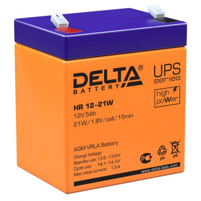 Аккумулятор DELTA HR 12-21 W 709