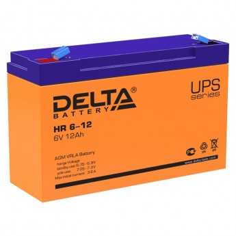 Аккумулятор DELTA HR 6-12 729