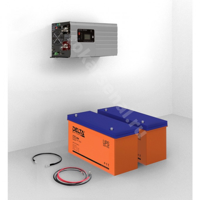 Система резервирования Hiden Control+Delta 2000Вт/2х200А*ч DELTA 9086